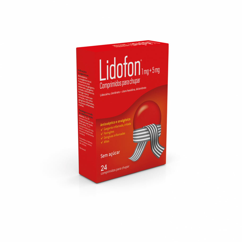 Lidofon, 1/5 mg x 24 comp chupar