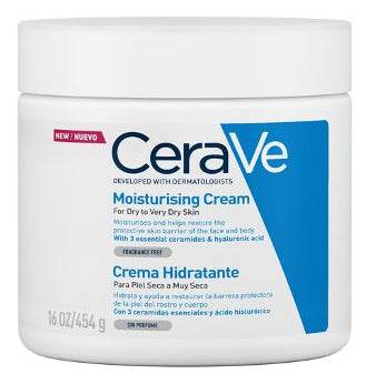 CeraVe Moisturizing Creme Hidratante Diário Rosto e Corpo 454g