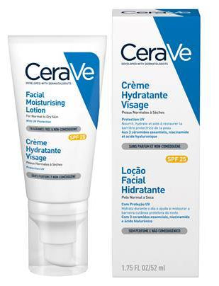 CeraVe Core Moist Loção Facial SPF 25 52g