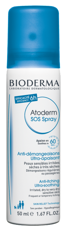 Bioderma Atoderm SOS Spray Apaziguante 50 mL