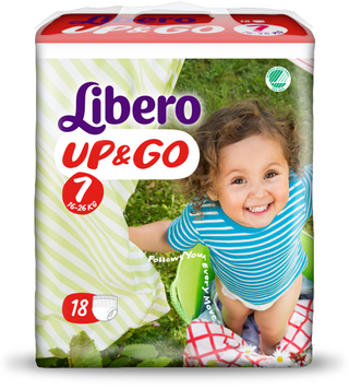 Libero Fralda Up & Go (T7)