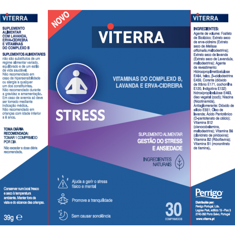 Viterra Stress Comprimidos x30