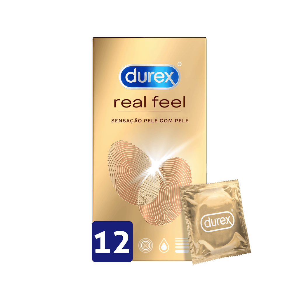 Durex Preservativo Real Feel x 12 unidades