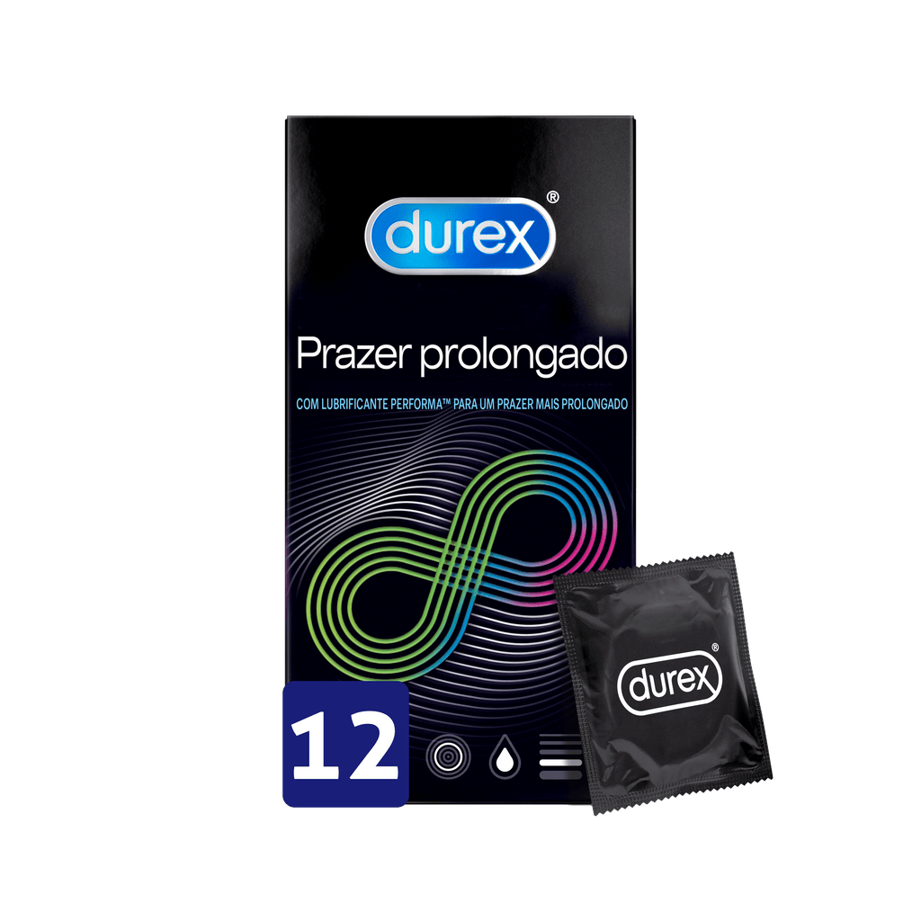 Durex Prazer Prolongado x 12 preservativos