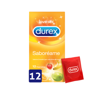 Durex Preservativo Saboréame x 12 unidades