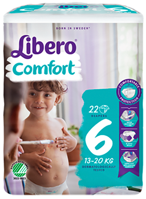 Libero Fralda Comfort (T6)