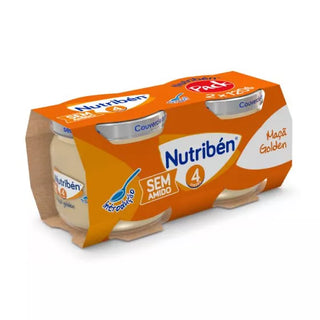 Nutriben Bipack Boião Maçã Golden 2x120g