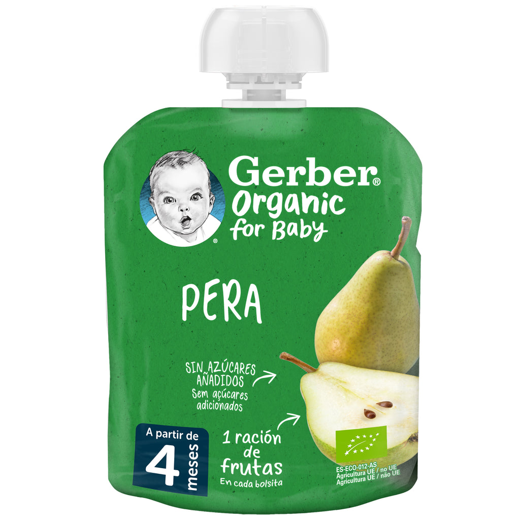 Gerber Organic Pacotinho Pera 90g