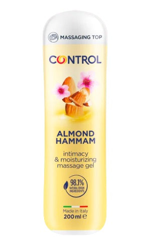 Control Almond Hammam Gel de Massagem 3 em 1 200 mL