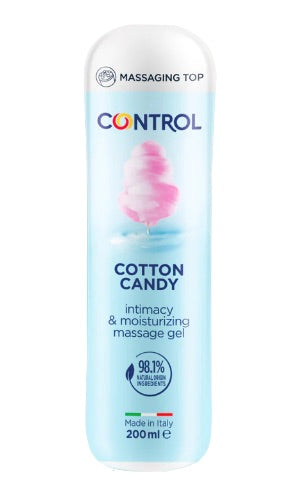 Control Cotton Candy Gel de Massagem 3 em 1 200 mL