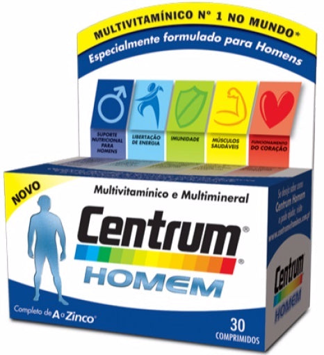 Centrum Homem 30 comprimidos