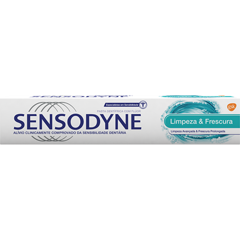 Sensodyne Limpeza e Frescura Pasta Dentífrica 75 mL
