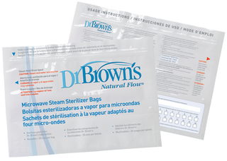 Dr Browns Saco para Esterilização no Microondas 5 unidades