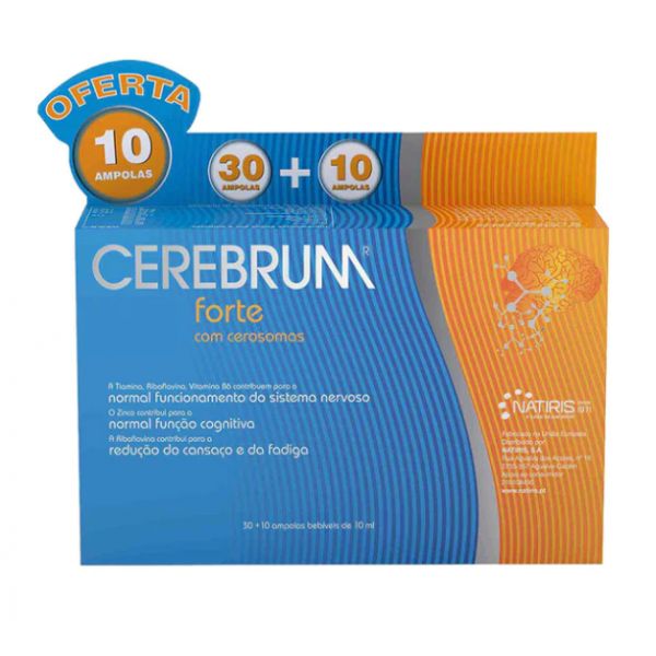 Cerebrum Forte 30 + 10 Ampolas