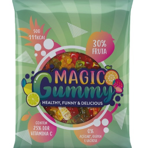 Magic Gummy Vitamina C Frutas 15 gomas