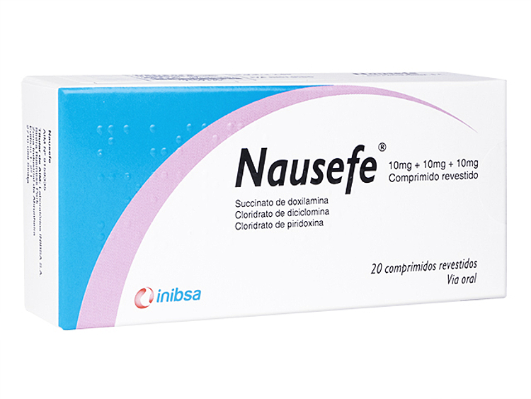 Nausefe 10/10/10 mg x 20 Comprimidos Revestidos