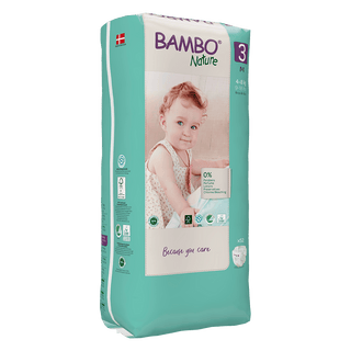 Bambo Nature T3 Pack XL 52 Fraldas - (0.25€/fralda)