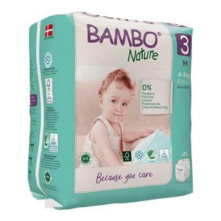 Bambo Nature T3 28 Fraldas - (0.25€/fralda)