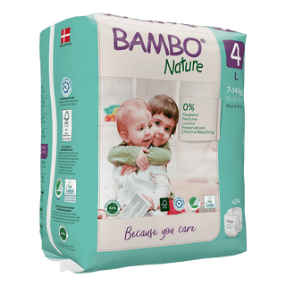 Bambo Nature T4 24 Fraldas - (0.29€/fralda)