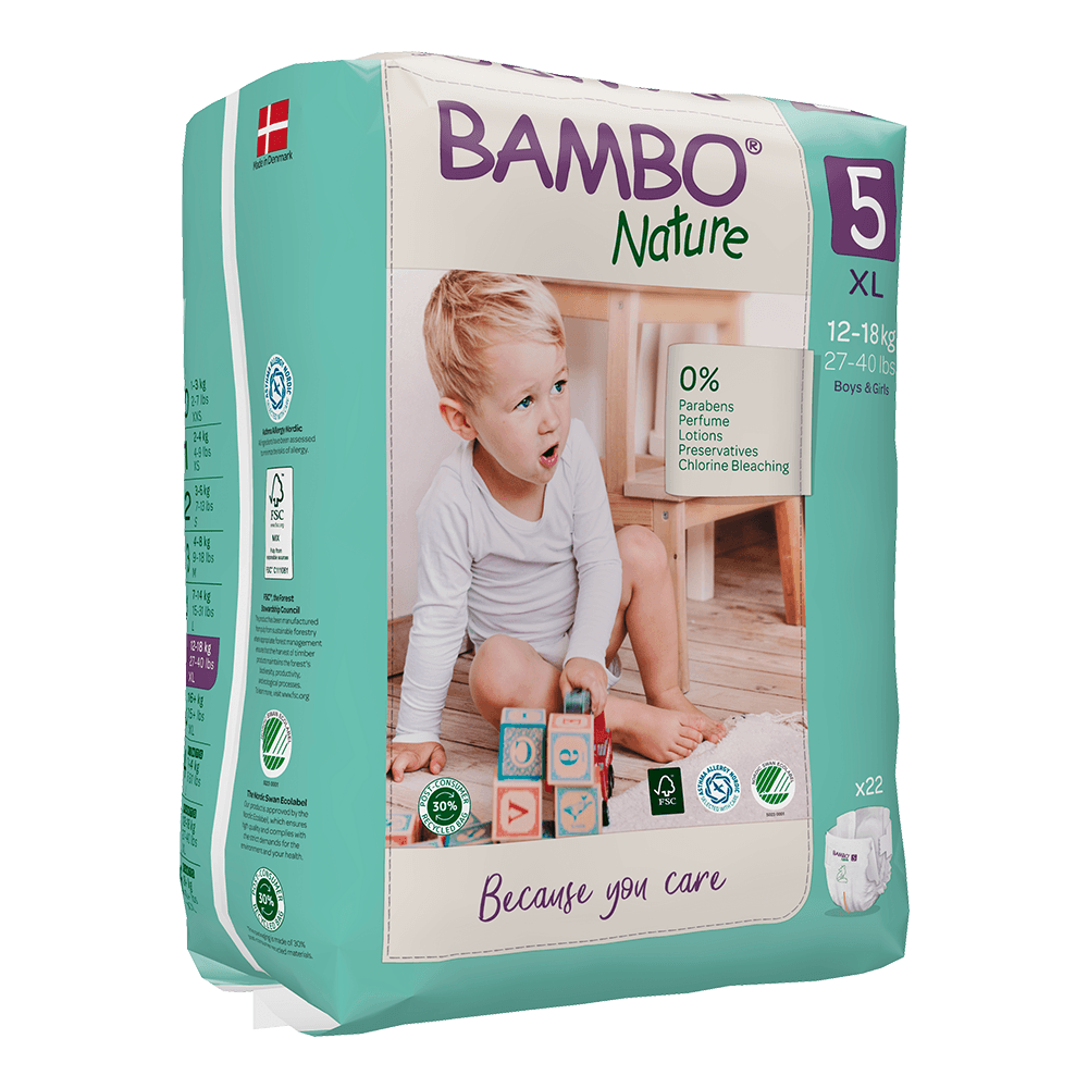 Bambo Nature T5 22 Fraldas - (0.32€/fralda)