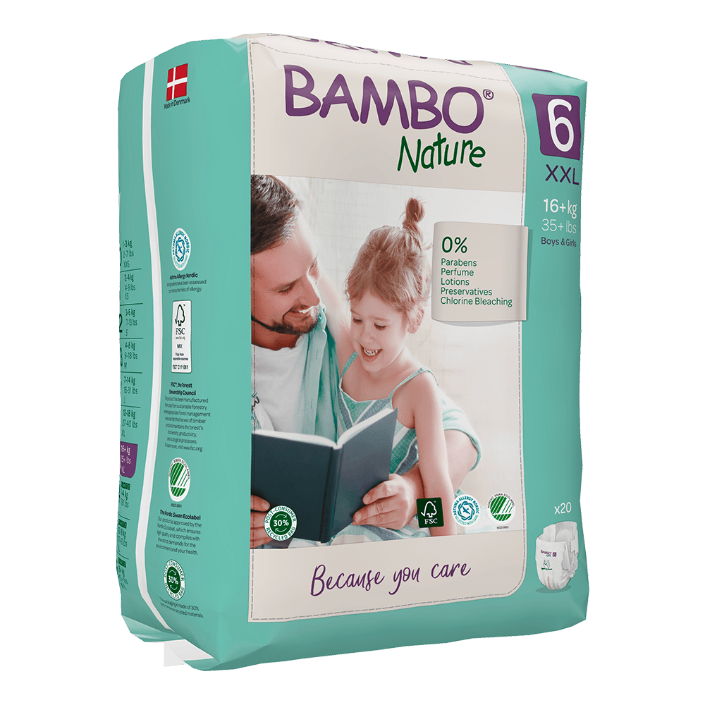 Bambo Nature T6 20 Fraldas - (0.35€/fralda)