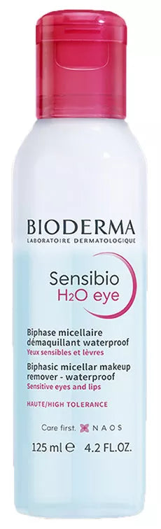 Bioderma Sensibio H2O Desmaquilhante De Olhos À Prova De Água 125 mL