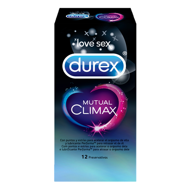 Durex Preservativo Mutual Climax x 12 unidades