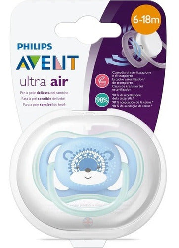 Philips Avent Chupeta Ultra Air 6-18 meses Azul