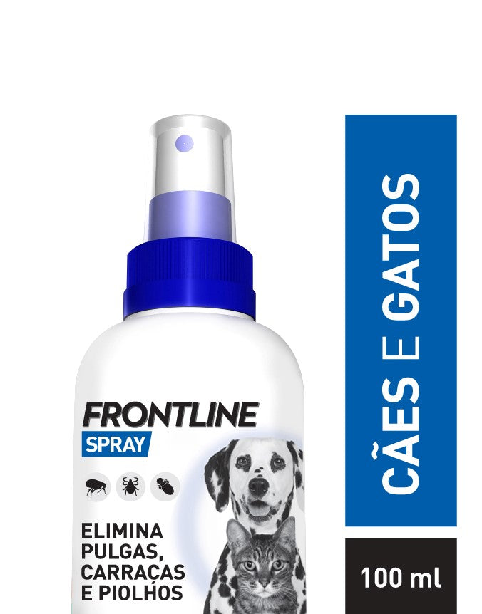 Frontline Spray 2,5 mg/mL 100 mL - Cães e Gatos