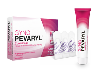 Gyno-Pevaryl Combipack (15g), 10mg/g + 150mg x 1 creme bisnaga + óvulo