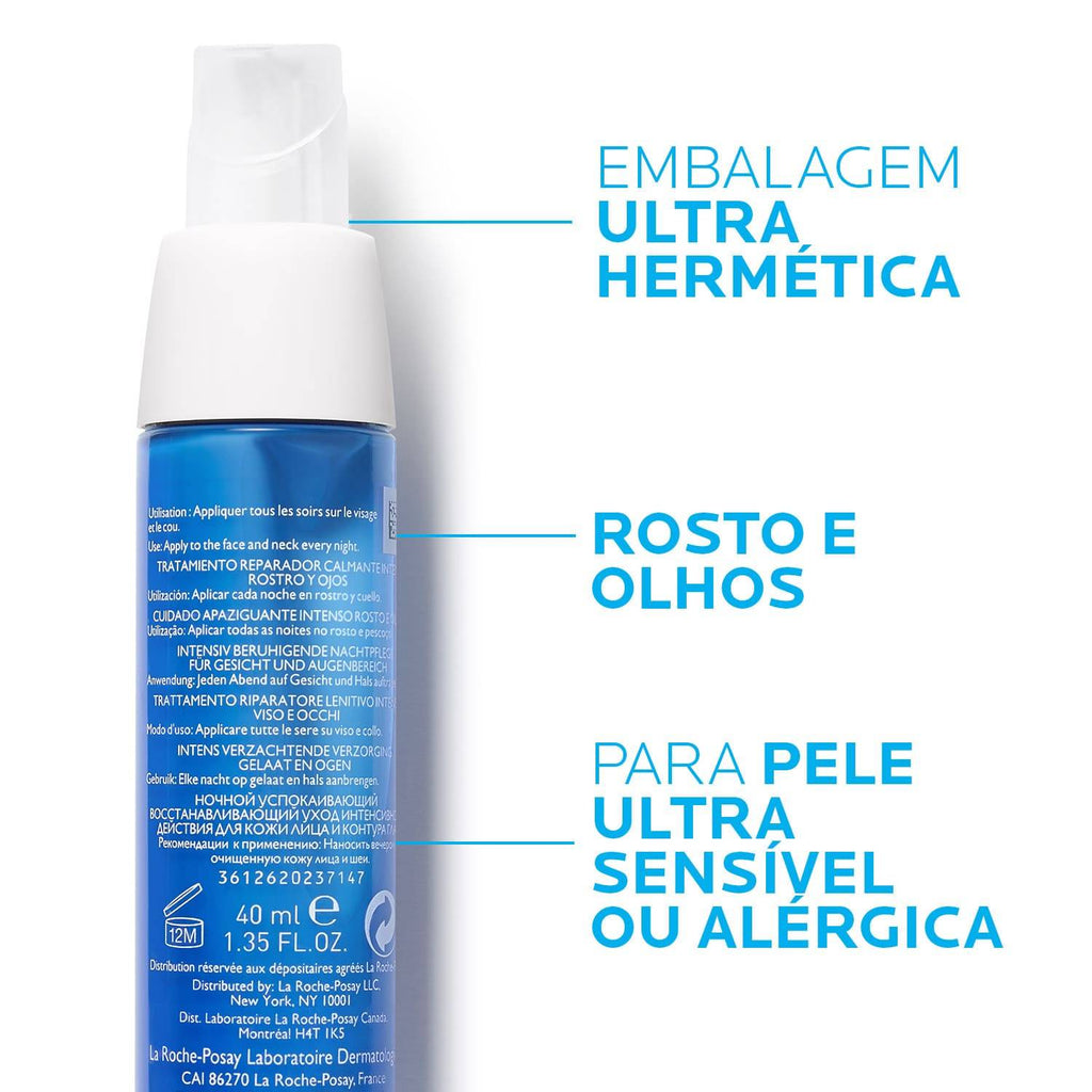 La Roche Posay Toleriane Dermallergo Creme de Noite 40 mL