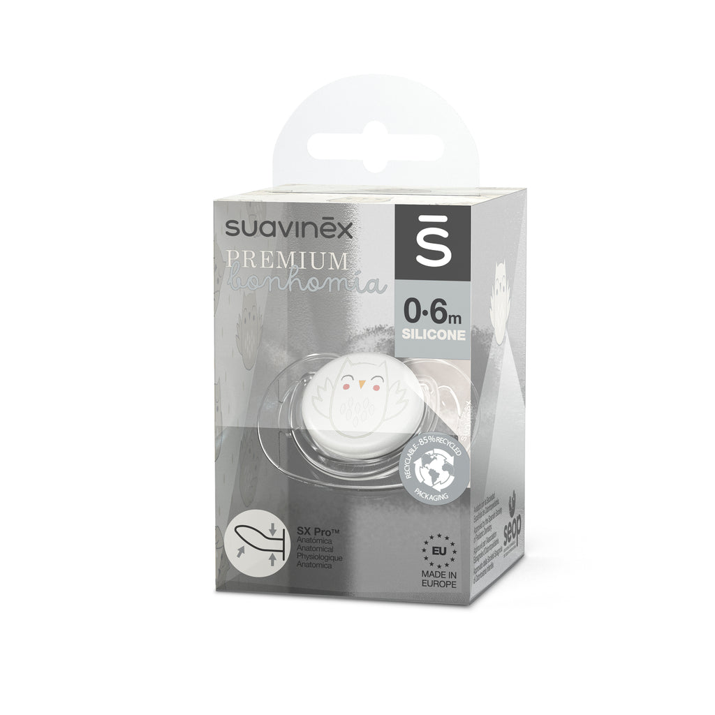 Suavinex Premium Chupeta Anatómica 0-6 meses Branca