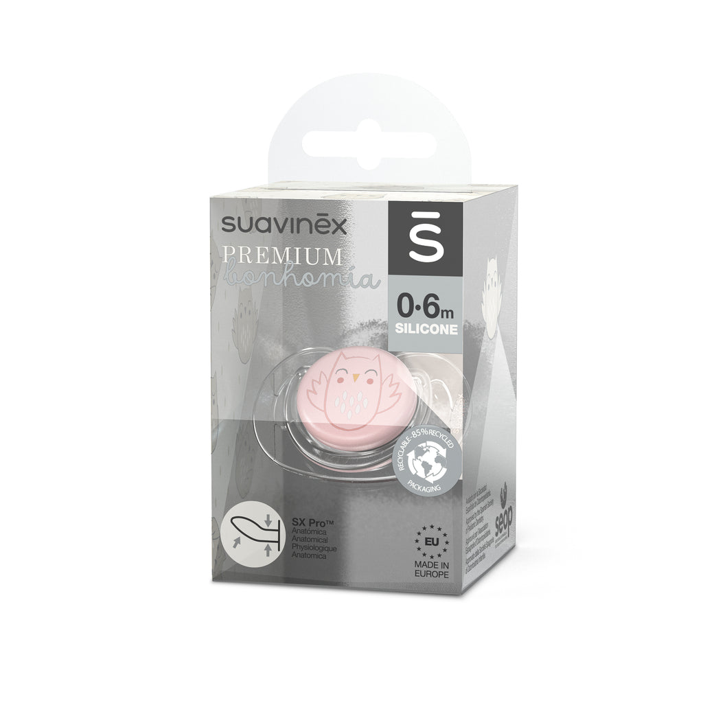 Suavinex Premium Chupeta Anatómica 0-6 meses Rosa
