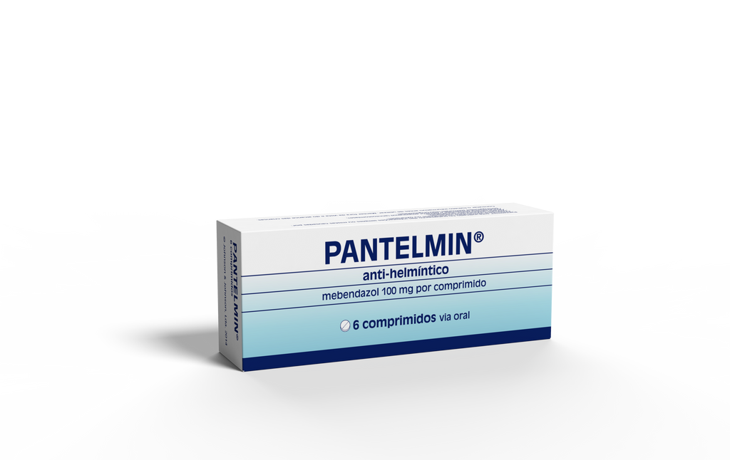 Pantelmin, 100 mg x 6 comprimidos