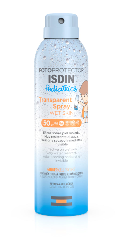 Isdin Fotoprotect Pediatrics Wet Skin Transparente Spray SPF50+ 250ml