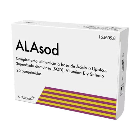 ALAsod 20 Comprimidos