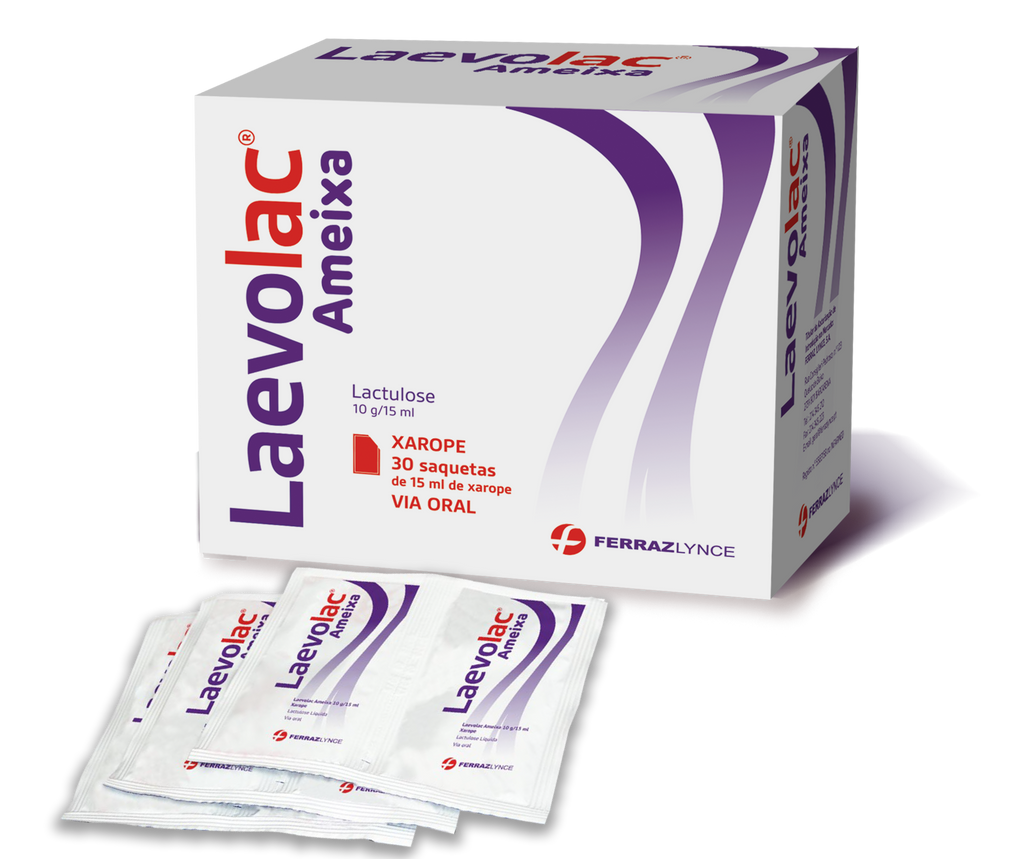 Laevolac Ameixa (15 mL), 666,7 mg/mL x 30 xar saq