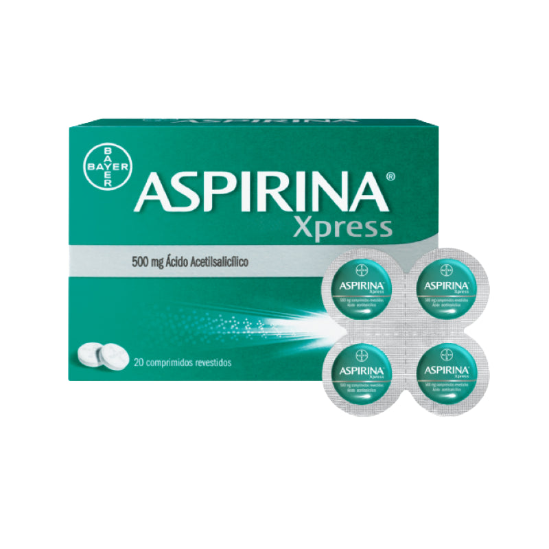 Aspirina Xpress 500 mg x 20 comp