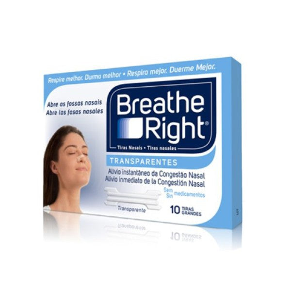 Breathe Right Penso Nasal Grande (X10 Unidades)