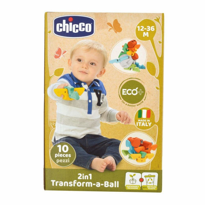 Chicco Brinquedo Bola Transformável 2 em 1 Eco+