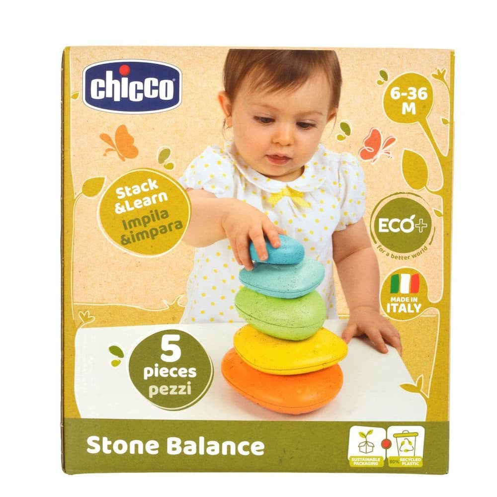 Chicco Brinquedo Pedras Empilháveis Eco+