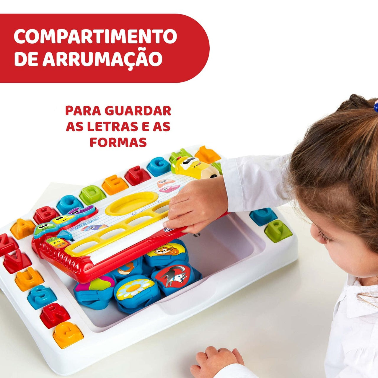 Chicco Edu4you - Mesa escolar Aprende a ler