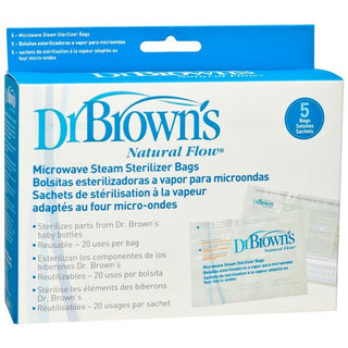 Dr Browns Saco para Esterilização no Microondas 5 unidades