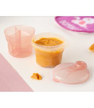 Kiokids Doseador Leite em Pó Rosa