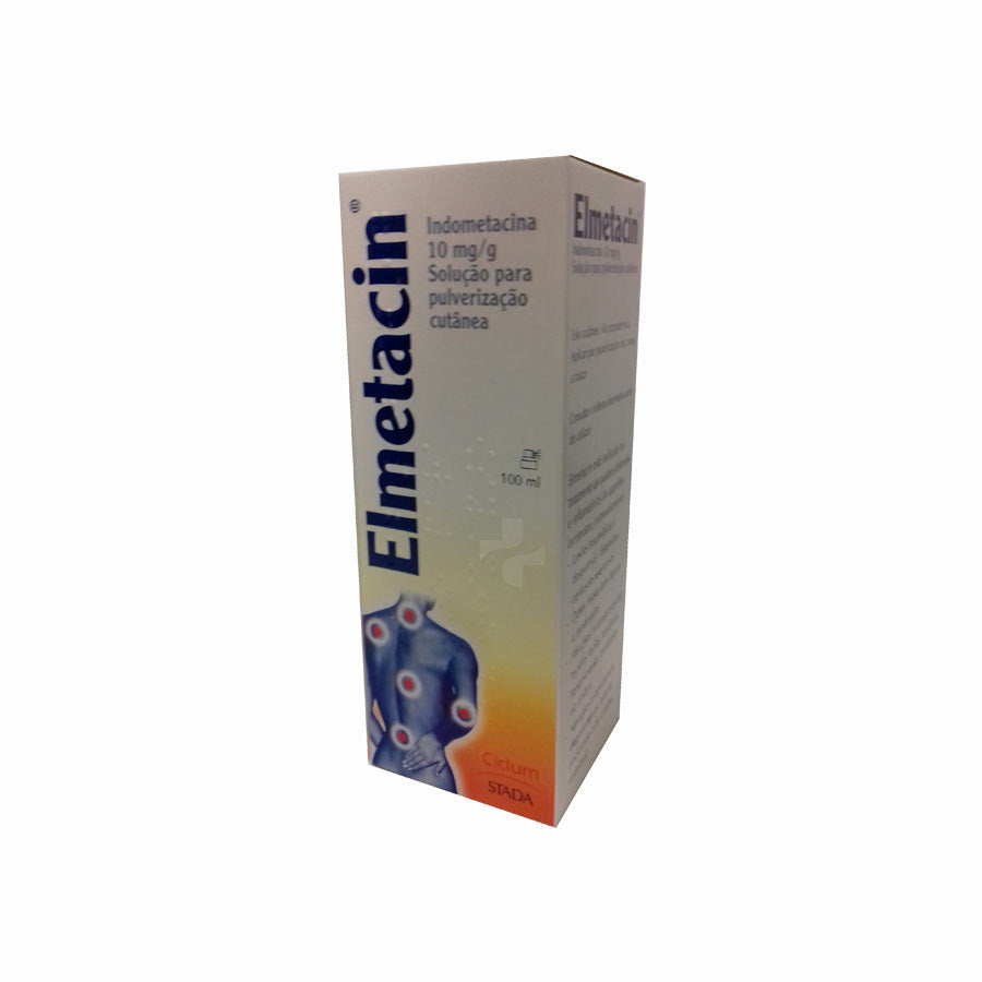 Elmetacin, 10 mg/g-100 mL x 1 sol pulv cut