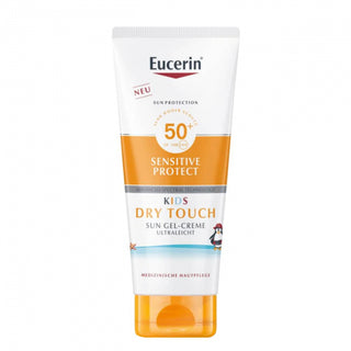 Eucerin Sun Kids Sensitive Protect Gel-Creme Toque Seco FPS50+ 400mL