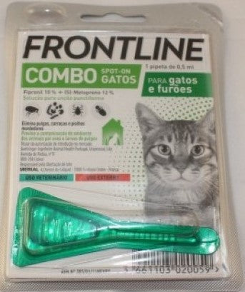 Frontline Combo Spot-On Gatos e Furões 0,5 mL x 1 pipeta