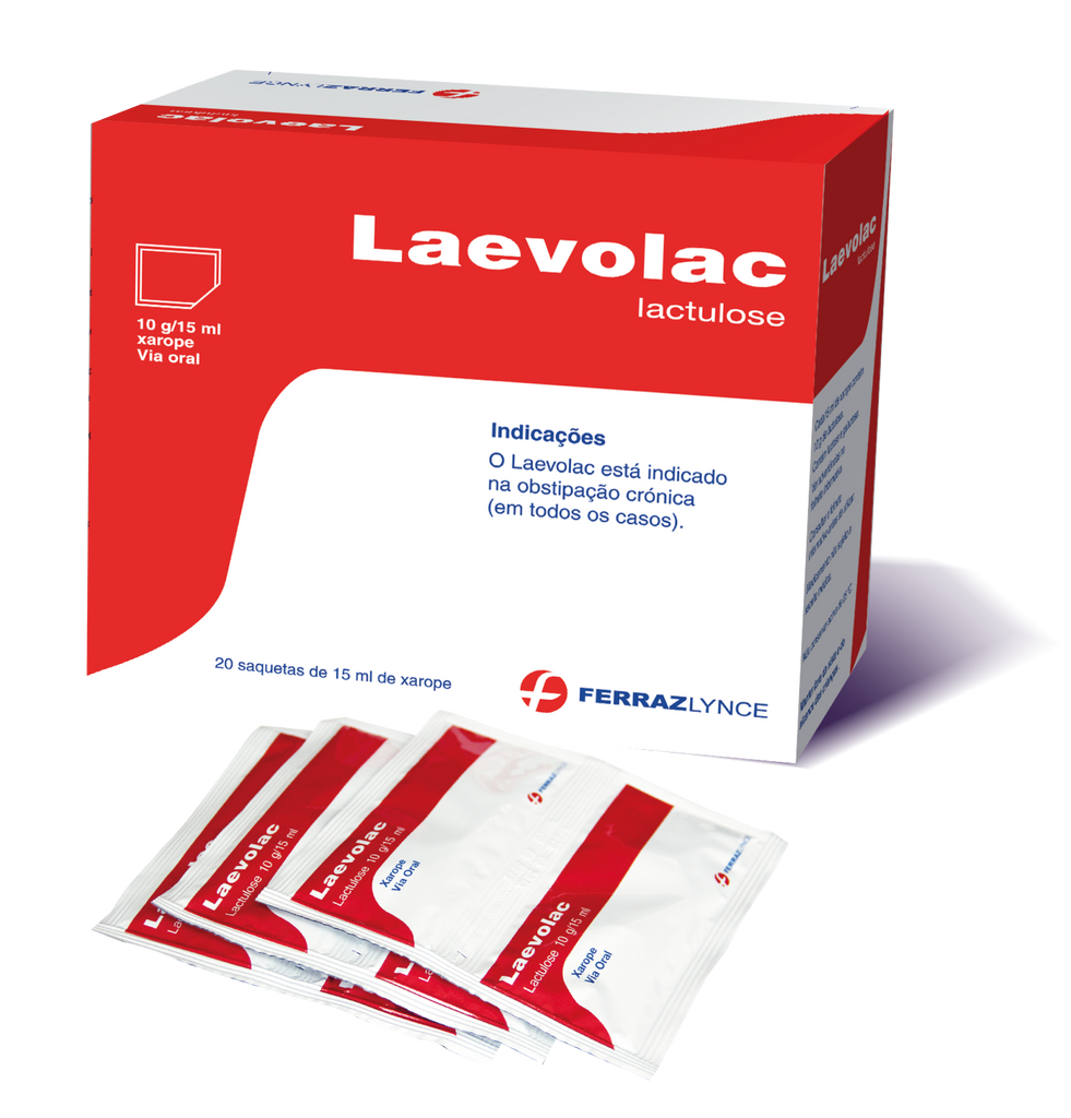 Laevolac, 10 g/15 mL x 20 xar saq