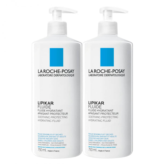 La Roche Posay Lipikar Fluido Hidratante 2x750mL