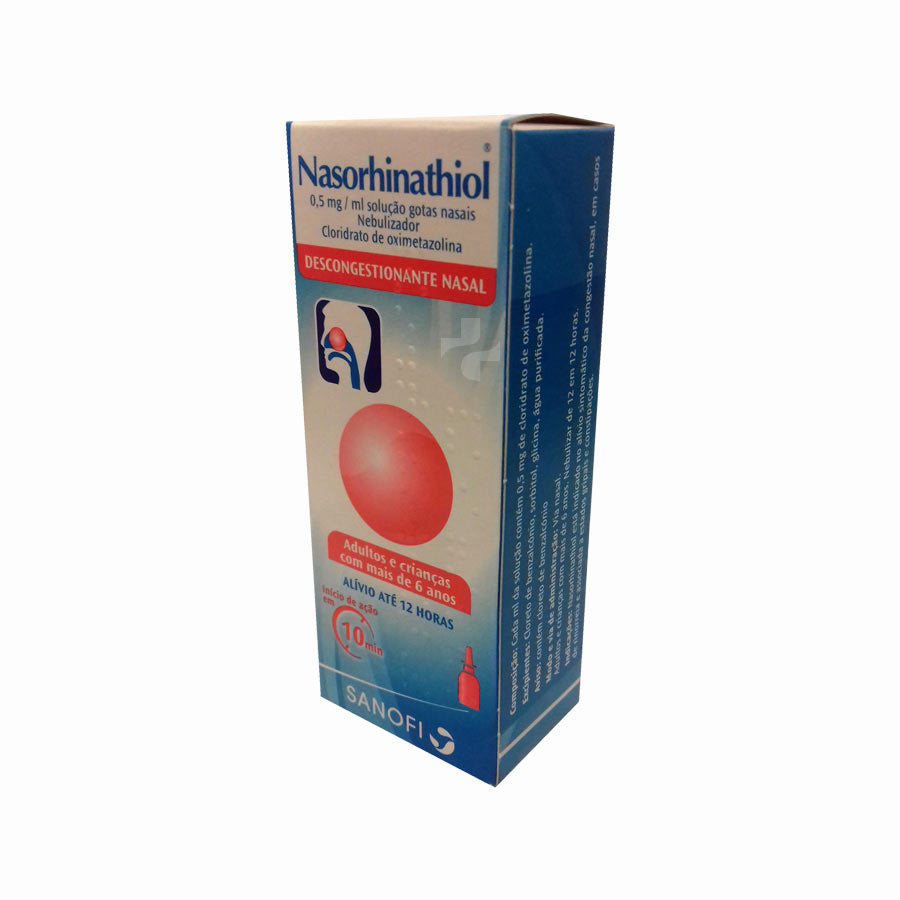 Nasorhinathiol, 0,5 mg/mL-15 mL x 1 sol nasal conta-gotas
